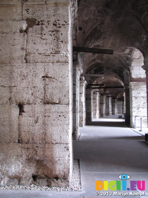 SX30897 Walkways underneath Colosseum